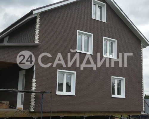 фото дома Альта-Профиль Кирпич Клинкерный Коричневый1024-750