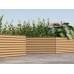 Террасная доска бесшовная для грядок и кашпо SaveWood Ulmus тик 3 пог.м.